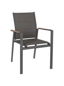 Stapelbarer Garten-Armlehnstuhl Elias