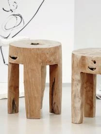 Hocker Java Aus Teakholz 4 Hocker Java Aus Teakholz – Bild 2