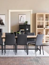 Glasvitrine Everett Mit Eichenholz-Rahmen 4 Glasvitrine Everett Mit Eichenholz-Rahmen – Bild 2