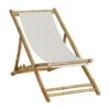 Klappbarer Bambus-Liegestuhl Mandisa