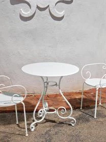 Runder Balkontisch Etienne Aus Metall, Ø 70 Cm 4 Runder Balkontisch Etienne Aus Metall, Ø 70 Cm – Bild 2