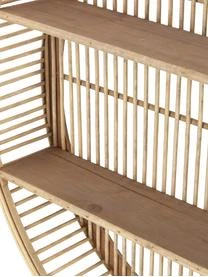 Madam Stoltz Rundes Bambus-Wandregal Bentra 7 Madam Stoltz Rundes Bambus-Wandregal Bentra – Bild 5