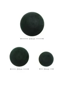 Samt-Wandhaken-Set Giza, 3-tlg. 5 Samt-Wandhaken-Set Giza, 3-tlg. – Bild 3