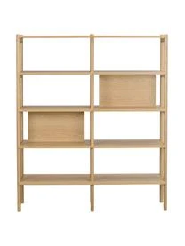 Eichenholz-Regal Holton 5 Eichenholz-Regal Holton – Bild 3