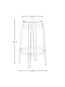 Kartell Design Thekenhocker Charles Ghost 4 Kartell Design Thekenhocker Charles Ghost – Bild 2