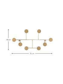 Bloomingville Metall-Wandgarderobe Fia 5 Bloomingville Metall-Wandgarderobe Fia – Bild 3