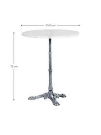 Brafab Runder Bistrotisch Loire Mit Marmorplatte, Ø 60 Cm 5 Brafab Runder Bistrotisch Loire Mit Marmorplatte, Ø 60 Cm – Bild 3