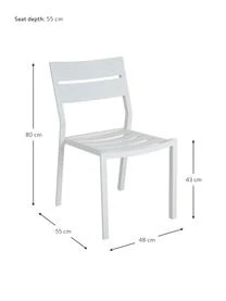 Brafab Stapelbarer Gartenstuhl Delia 5 Brafab Stapelbarer Gartenstuhl Delia – Bild 3