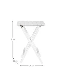 Kleiner Beistelltisch Lodge Aus Holz, Klappbar 4 Kleiner Beistelltisch Lodge Aus Holz, Klappbar – Bild 2