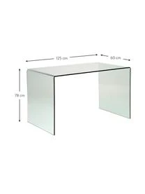 Schreibtisch Club Aus Glas 5 Schreibtisch Club Aus Glas – Bild 3