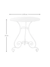 Runder Balkontisch Etienne Aus Metall, Ø 70 Cm 5 Runder Balkontisch Etienne Aus Metall, Ø 70 Cm – Bild 3