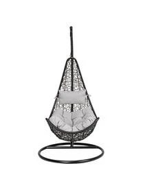 Hängesessel Amirantes Mit Kissen In Schwarz/Grau 5 Hängesessel Amirantes Mit Kissen In Schwarz/Grau – Bild 3