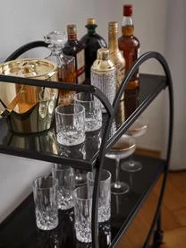 Metall-Servierwagen Loft Mit Glasplatten 5 Metall-Servierwagen Loft Mit Glasplatten – Bild 3