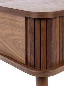 Zuiver Holz-Nachttisch Barbier Mit Schiebetür Und Geriffelter Front 8 Zuiver Holz-Nachttisch Barbier Mit Schiebetür Und Geriffelter Front – Bild 6