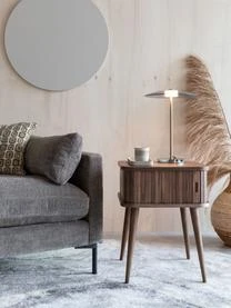 Zuiver Holz-Nachttisch Barbier Mit Schiebetür Und Geriffelter Front 12 Zuiver Holz-Nachttisch Barbier Mit Schiebetür Und Geriffelter Front – Bild 10