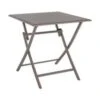 Klappbarer Gartentisch Elin In Kaffeebraun, 70 X 70 Cm