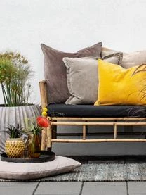 Bambus-Gartenbank Mandisa Mit Sitzpolster 4 Bambus-Gartenbank Mandisa Mit Sitzpolster – Bild 2