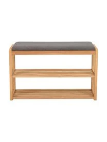 Sitzbank Confetti Mit Schuhregal Aus Eichenholz 5 Sitzbank Confetti Mit Schuhregal Aus Eichenholz – Bild 3