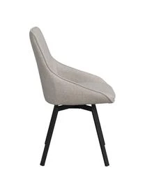 Gepolsteter Drehstuhl Alison Mit Metall-Beinen 6 Gepolsteter Drehstuhl Alison Mit Metall-Beinen – Bild 4