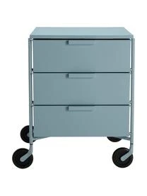 Kartell Rollcontainer Mobil Mit 3 Schubladen 7 Kartell Rollcontainer Mobil Mit 3 Schubladen – Bild 5