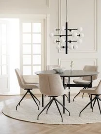 Gepolsterte Drehstühle Rossport Mit Metall-Beinen, 2 Stück 10 Gepolsterte Drehstühle Rossport Mit Metall-Beinen, 2 Stück – Bild 9