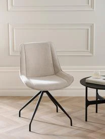 Gepolsterte Drehstühle Rossport Mit Metall-Beinen, 2 Stück 3 Gepolsterte Drehstühle Rossport Mit Metall-Beinen, 2 Stück – Bild 2