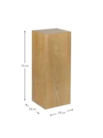 Holz-Dekosäule Pedestal, Verschiedene Größen 5 Holz-Dekosäule Pedestal, Verschiedene Größen – Bild 3