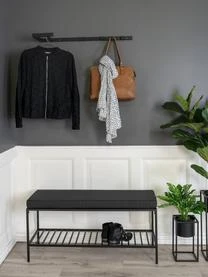 Metall-Wandgarderobe Sendi 4 Metall-Wandgarderobe Sendi – Bild 2