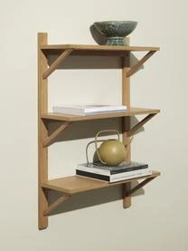 Wandregal Triarch Aus Eichenholz 4 Wandregal Triarch Aus Eichenholz – Bild 2