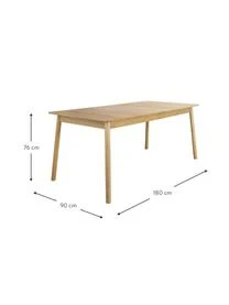 Zuiver Ausziehbarer Esstisch Glimps Aus Eschenholz 5 Zuiver Ausziehbarer Esstisch Glimps Aus Eschenholz – Bild 3