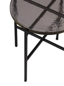 Runder Beistelltisch Vidrio Mit Glasplatte 6 Runder Beistelltisch Vidrio Mit Glasplatte – Bild 4