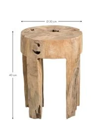 Hocker Java Aus Teakholz 5 Hocker Java Aus Teakholz – Bild 3