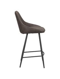 Samt-Barstuhl Sierra Mit Metall-Beinen 7 Samt-Barstuhl Sierra Mit Metall-Beinen – Bild 5