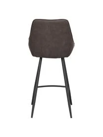 Samt-Barstuhl Sierra Mit Metall-Beinen 9 Samt-Barstuhl Sierra Mit Metall-Beinen – Bild 7