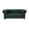 Chesterfield-Samt-Sofa Chester (2-Sitzer) -Westwing Now 1687398