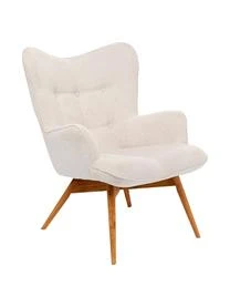 Ohrensessel Vicky Mit Holz-Füßen