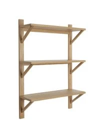 Wandregal Triarch Aus Eichenholz 3 Wandregal Triarch Aus Eichenholz