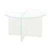 Runder Couchtisch Iris Mit Glasplatte -Westwing Now 1691113