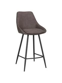 Samt-Barstuhl Sierra Mit Metall-Beinen 3 Samt-Barstuhl Sierra Mit Metall-Beinen