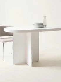 Ovaler Holz-Esstisch Cruz 4 Ovaler Holz-Esstisch Cruz – Bild 2