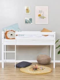 Halbhochkinderbett Eco Comfort Aus Kiefernholz, 70 X 160 Cm 6 Halbhochkinderbett Eco Comfort Aus Kiefernholz, 70 X 160 Cm – Bild 4