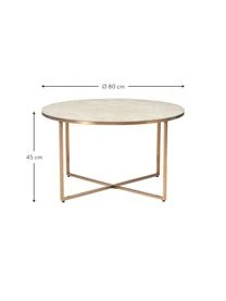 Runder Couchtisch Antigua Mit Glasplatte In Marmor-Optik Von Motsi Mabuse 6 Runder Couchtisch Antigua Mit Glasplatte In Marmor-Optik Von Motsi Mabuse – Bild 4