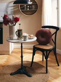 Brafab Runder Bistrotisch Loire Mit Marmorplatte, Ø 60 Cm 4 Brafab Runder Bistrotisch Loire Mit Marmorplatte, Ø 60 Cm – Bild 2